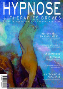 Revue Hypnose Thérapies Brèves Mai Juin Juillet 2012