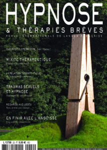 Revue Hypnose Thérapies Brèves Aout-Septembre-Octobre 2011