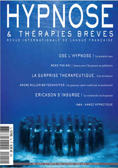 Revue Hypnose Thérapies Brèves Aout-Septembre-Octobre 2009