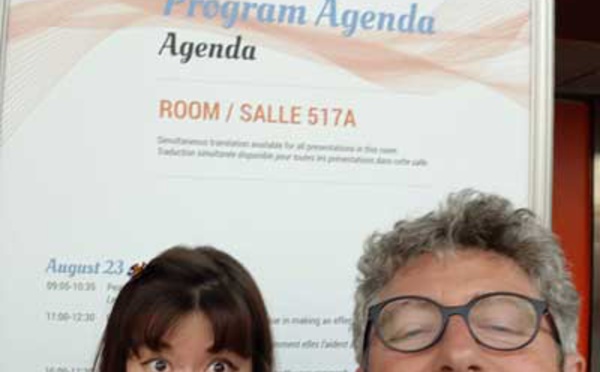 Interview de Jessica SERVAYE, interne en psychiatrie, avant son intervention au Congrès Mondial d'Hypnose en 2018 à Montréal